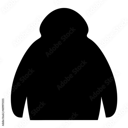 Silhouette of a person wearing a hoodie, emphasizing anonymity and mystery