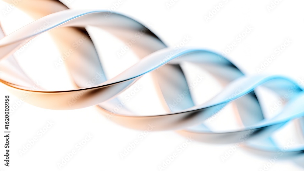 Twisted Translucent Ribbon with Gradient Glow – Abstract Light Flow in Blue and Orange Tones
Twisted Translucent Ribbon with Gradient Glow – Abstract Light Flow in Blue and Orange Tones