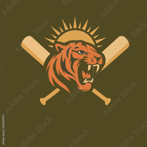 Fierce Tiger Cricket Club Emblem