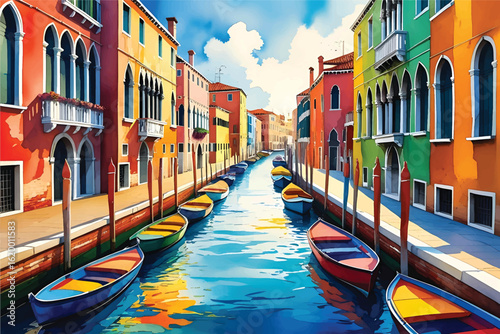 Landscape water color