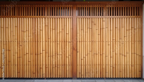 Wallpaper Mural Wooden Bamboo Screen Doors Torontodigital.ca