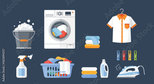 Laundry Essentials - Washing, Ironing, and Folding Clothes