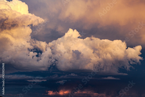 clouds over the horizon