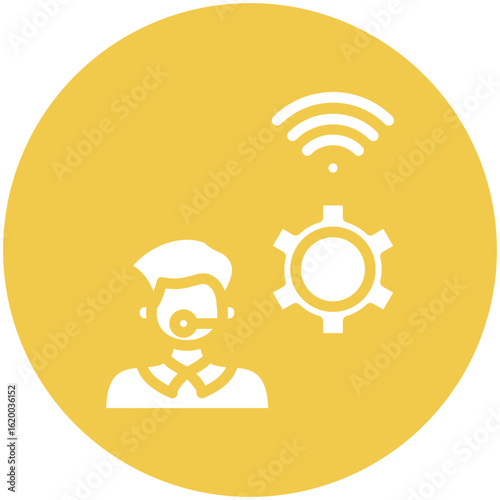 Telecommuting Icon