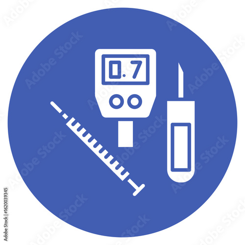 Diabetes Testing Kit Icon