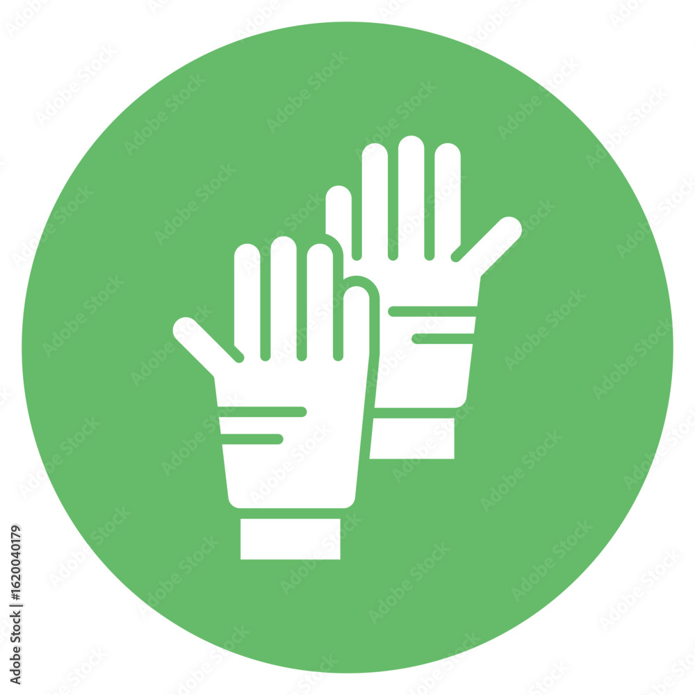Obraz premium Mining Gloves Icon