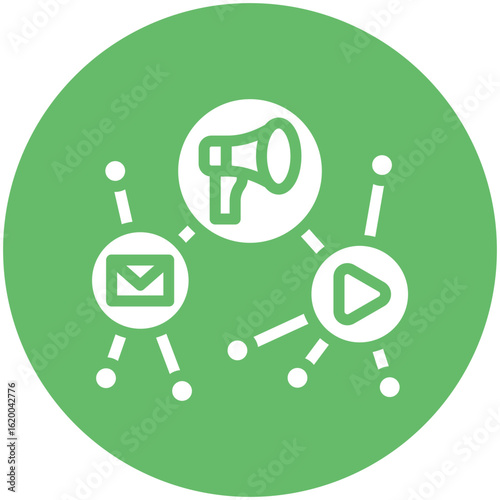 Viral Distribution Icon