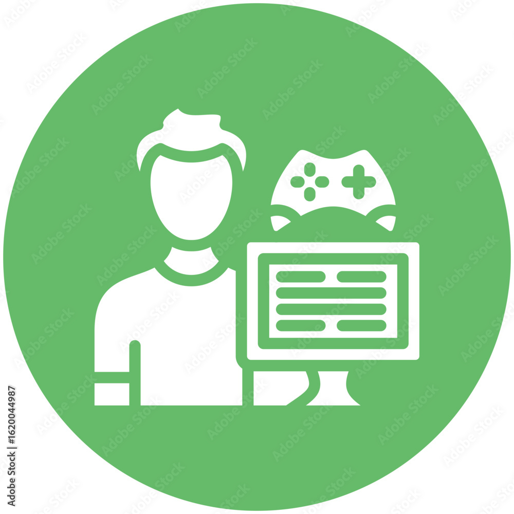 Game Modder Male Icon