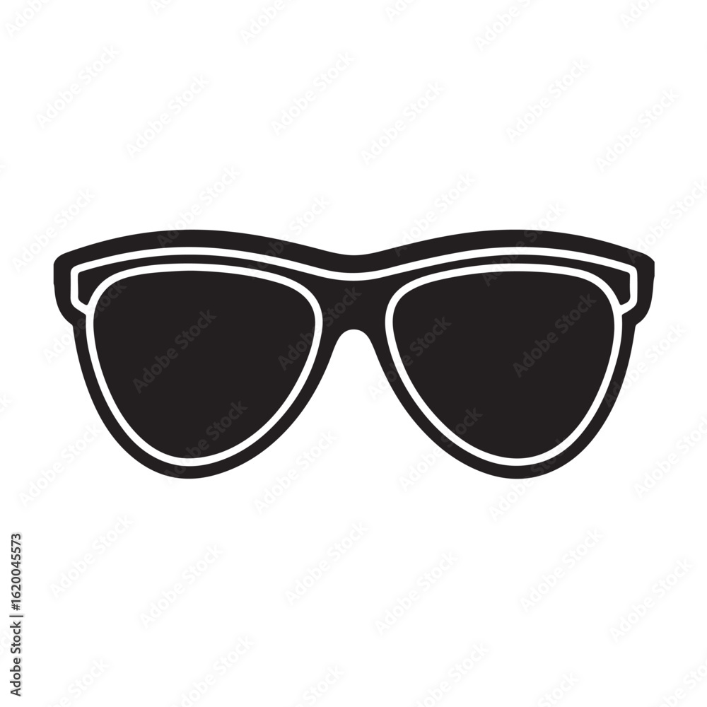 Fototapeta premium Minimal Sunglasses Vector