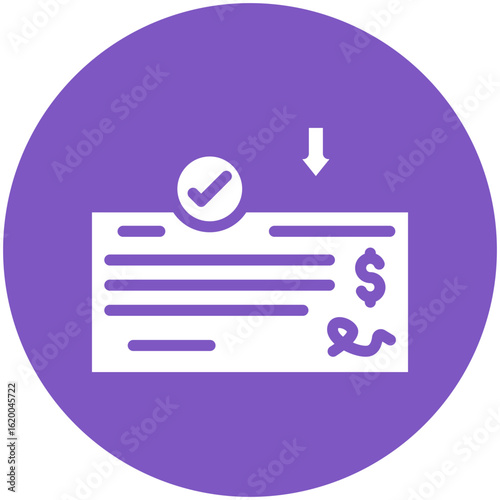 Cheque Deposit Icon