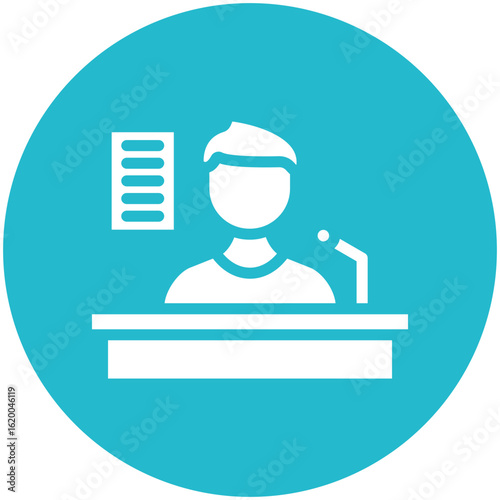 Speech Writer Icon