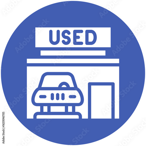 Used Car Dealership Icon