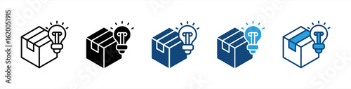 New Product icon set multiple style collection