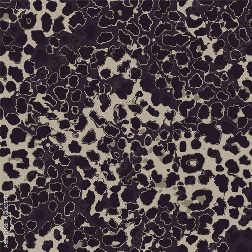 Modern New Elegant shape vector blurred earth skin tones trendy leopard animal skin wild life hand drawn seamless pattern wrapping paper decorative,  ready to print canvas repeatable pattern 