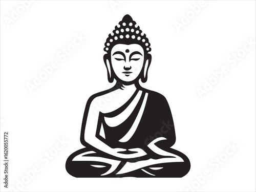 buddha statue silhouette