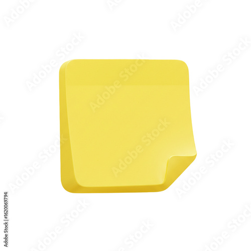 Free Download 3d sticky note isolated on white background   - GFXLoad