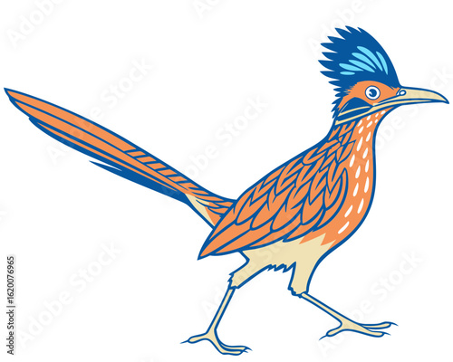 roadrunner vector transparent background