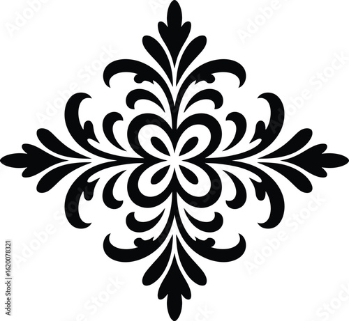 abstract floral design