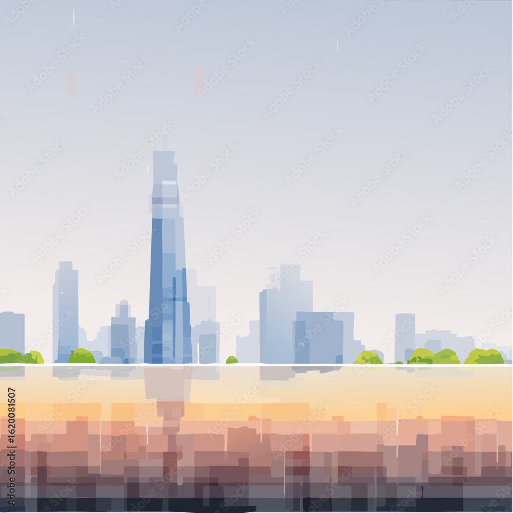 Fototapeta premium Abstract creative glitch overlay texture. Geometric pixel pattern