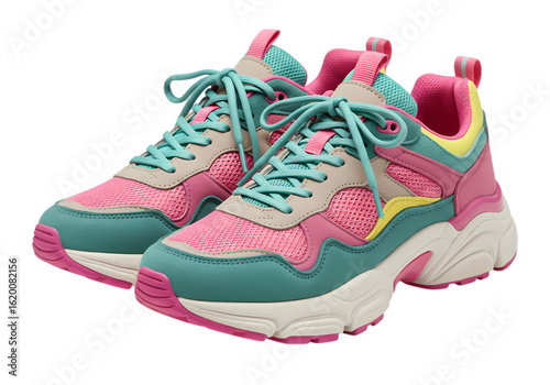 Colorful Chunky Sneakers