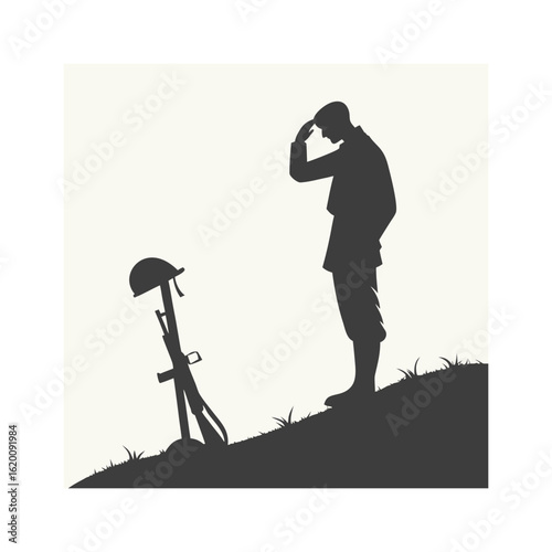 Honoring the Fallen: A Soldier’s Salute to the Ultimate Sacrifice and Bravery of Heroes

