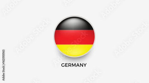 germany 3d flag vector illustrator