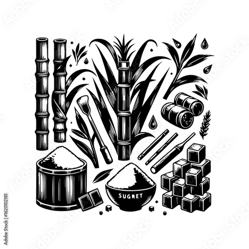 Sugarcane Products and Sweetener Ingredients Collection