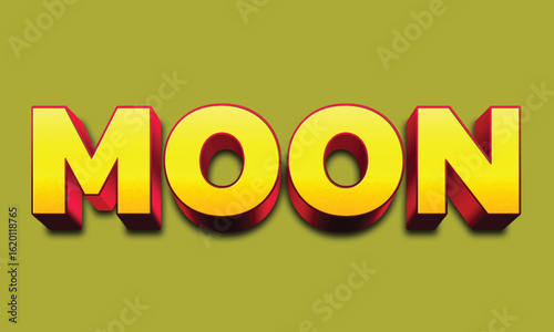 3d text effect template