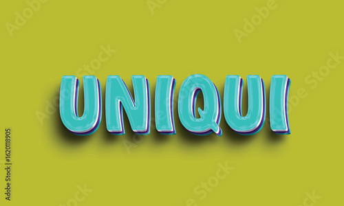 3d text effect template