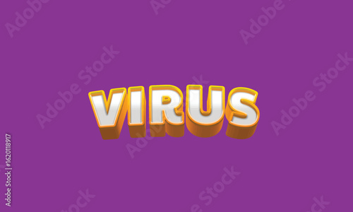 3d text effect template