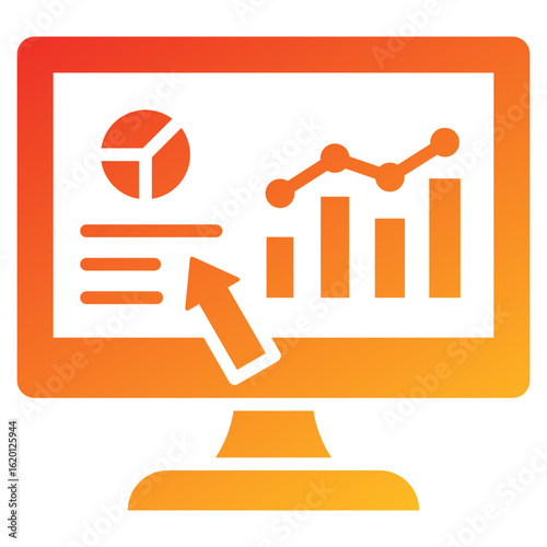 Dashboard Glyph Gradient Icon