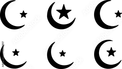 Celestial Crescent Moon Lantern Earrings"