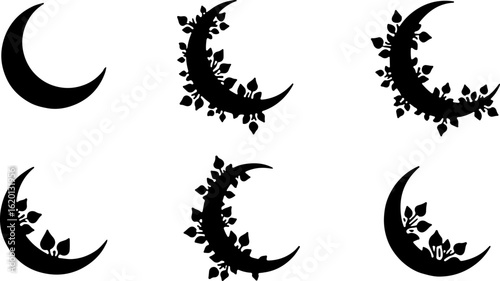 Celestial Crescent Moon Lantern Earrings"