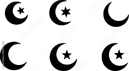 Celestial Crescent Moon Lantern Earrings"