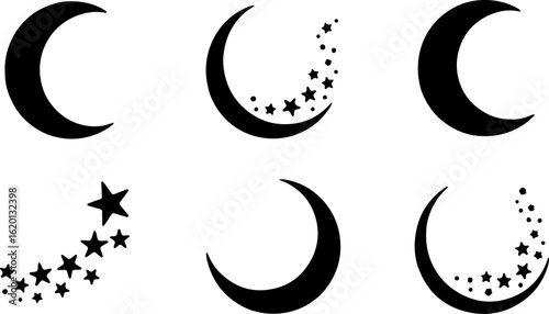 Celestial Crescent Moon Lantern Earrings"