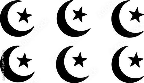 Celestial Crescent Moon Lantern Earrings"