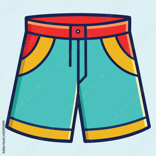 shorts vector