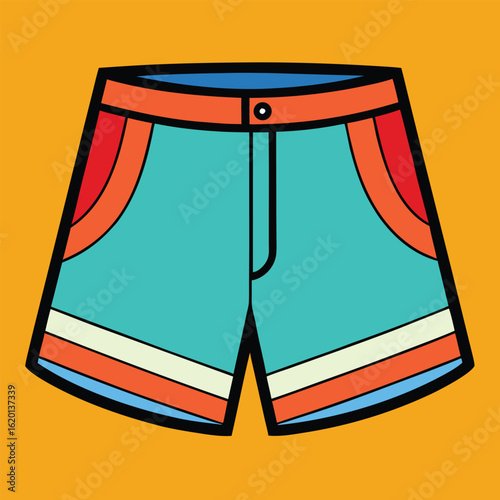 shorts vector