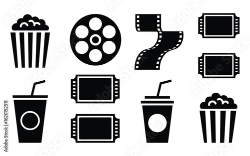 Iconic Film Director's Clapperboard Vector: Essential Movie Production Slate for Cinema, Hollywood, Media & Entertainment Industry Graphics