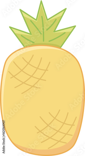 vector illustration of a pineapple
