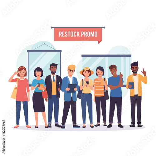Restock Promo for Diverse Group