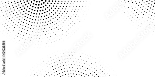 Dot pattern seamless background. Polka dot pattern template Monochrome dotted texture modern pattern. modern