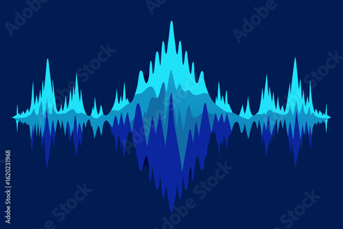 Abstract Representation of a Spooky Melody Visualized