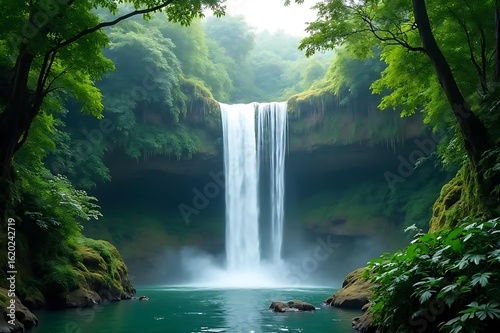 waterfall in kanchanaburi thailand