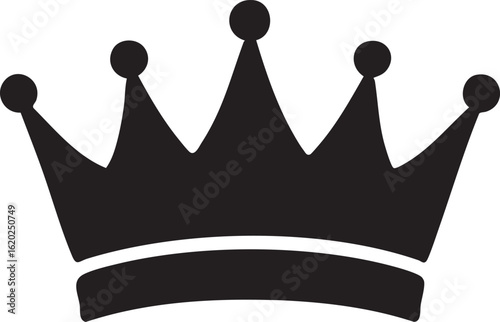 Symbol of Royalty and Power A Majestic Crown Illustration