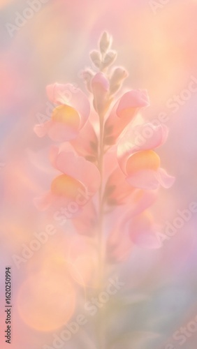 Dreamy pastel floral elegance