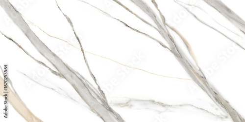 Calcutta statuario marble texture background, polished granite stone with clean and clear colorful streaks, and unique and intricate veining patterns for ceramic printing tile designs.