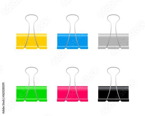 철제집게 일러스트