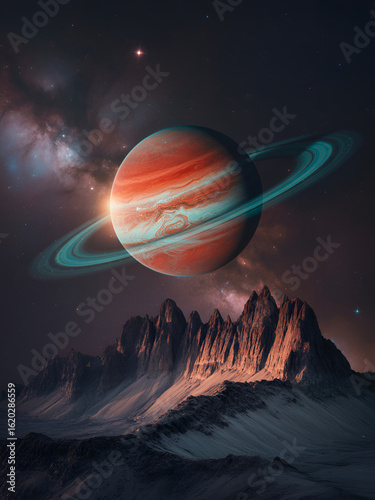 Ringed planet 