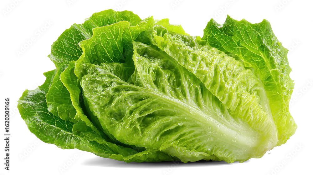 lettuce leaves for breakfast or lunch salad on white background lettuce leaves for breakfast or lunch salad on white background